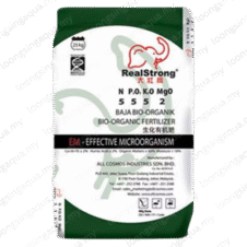 Real Strong Soil Conditioner Bio-Organic Fertilizer NPKM 5-5-5+2 25KG