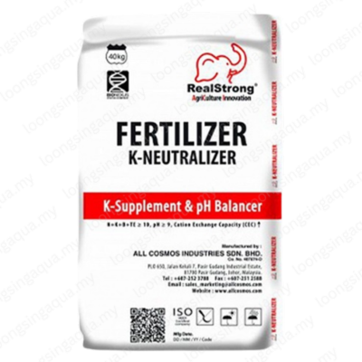 Real Strong K-Neutralizer K-Supplement & pH Balancer Chemical Fertilizer 40KG